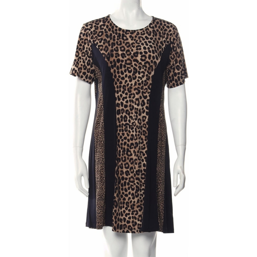 Michael Kors Animal Print Mini Dress